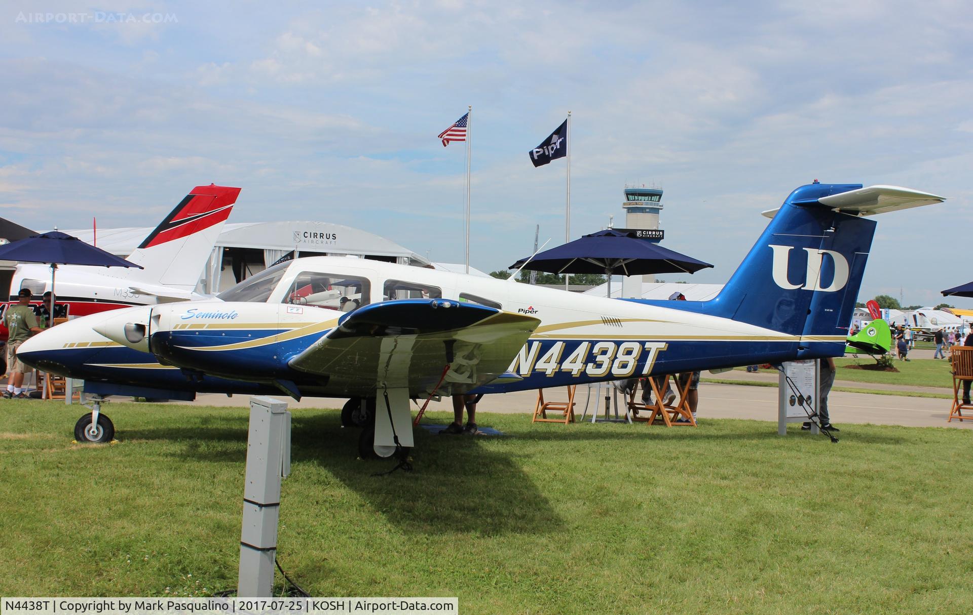 N4438T, 2015 Piper PA-44-180 Seminole C/N 4496388, Piper PA-44-180