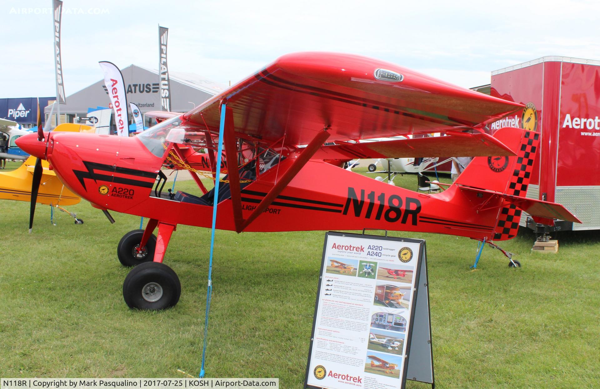 N118R, 2014 Aeropro CZ A220 C/N 42614, Aeropro CA A220