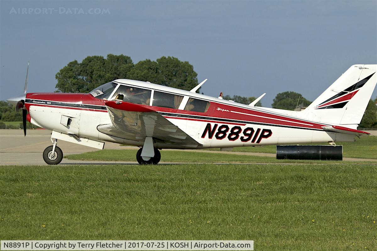 N8891P, 1965 Piper PA-24-260 Comanche C/N 24-4344, at 2017 AirVenture at Oshkosh