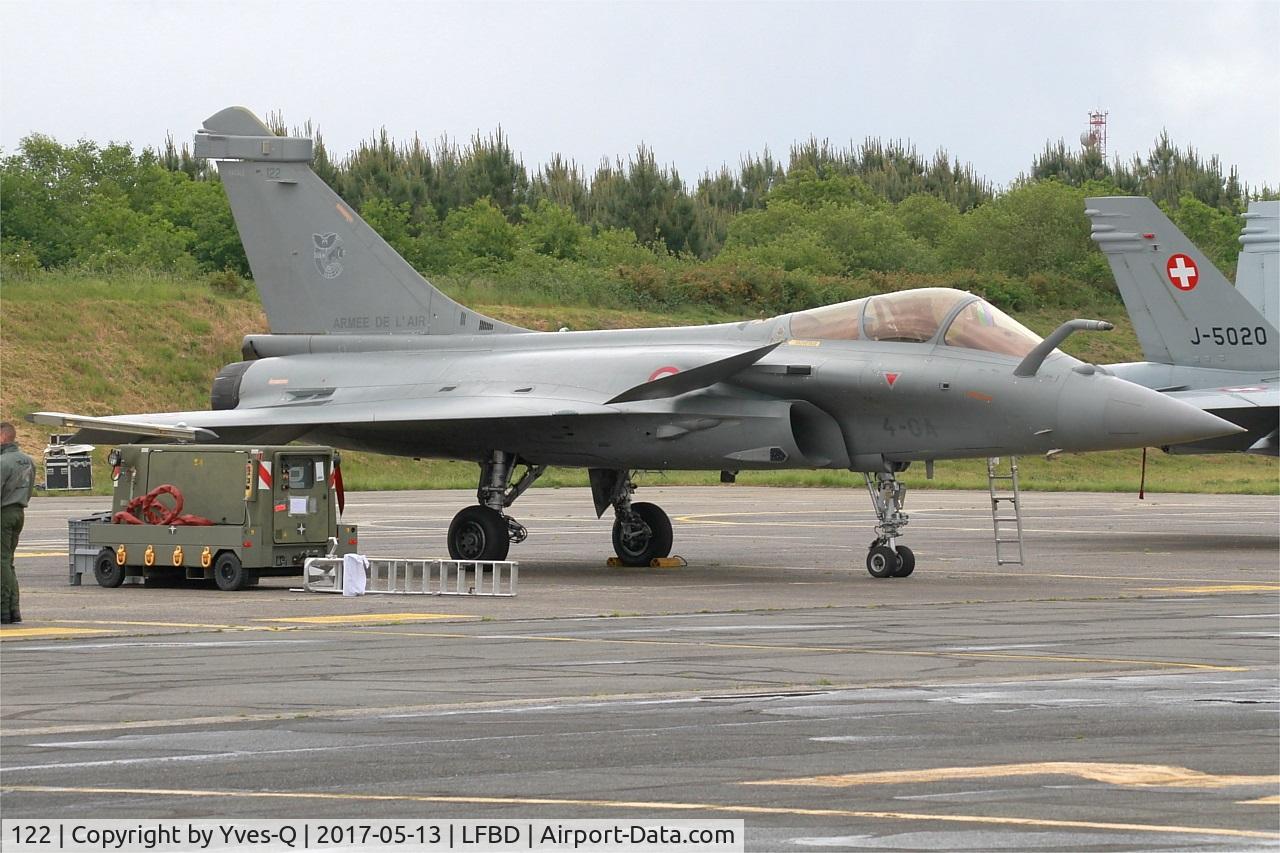 122, Dassault Rafale C C/N 122, Dassault Rafale C, Flight-line, Bordeaux-Mérignac Air Base 106 (LFBD-BOD) Open day 2017