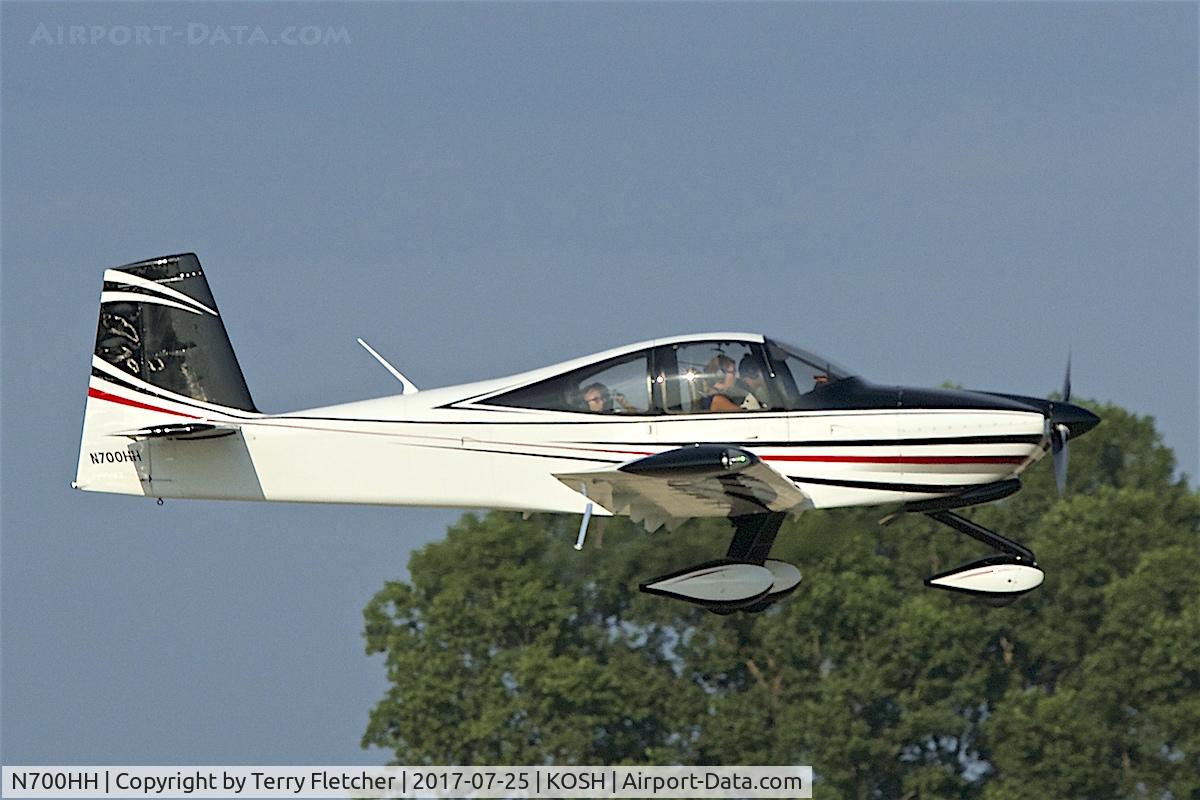 N700HH, 2011 Vans RV-10 C/N 40575, at 2017 AirVenture at Oshkosh