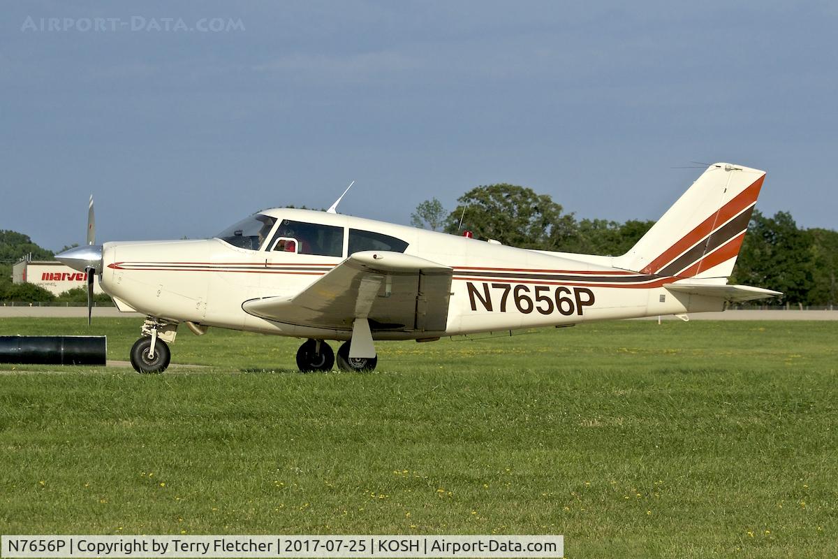 N7656P, 1961 Piper PA-24 Comanche C/N 24-2869, at 2017 AirVenture at Oshkosh