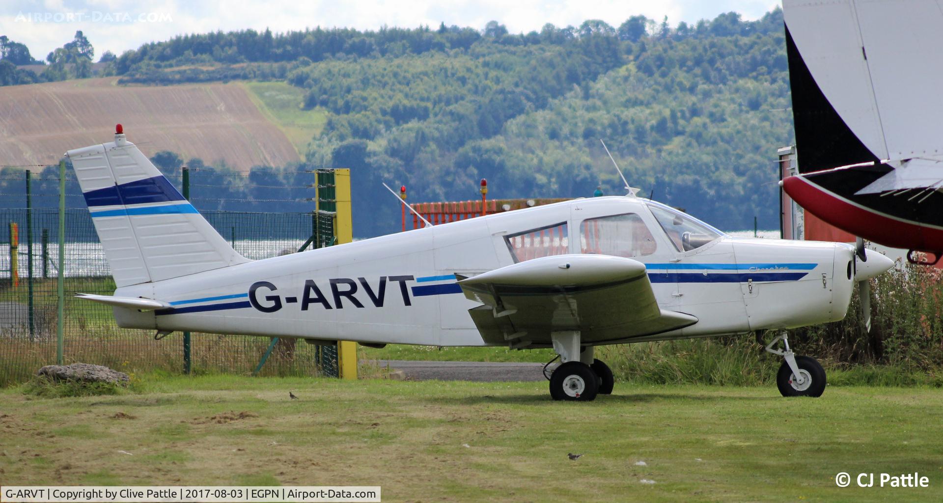 G-ARVT, 1962 Piper PA-28-160 Cherokee Cherokee C/N 28-379, Visiting Dundee