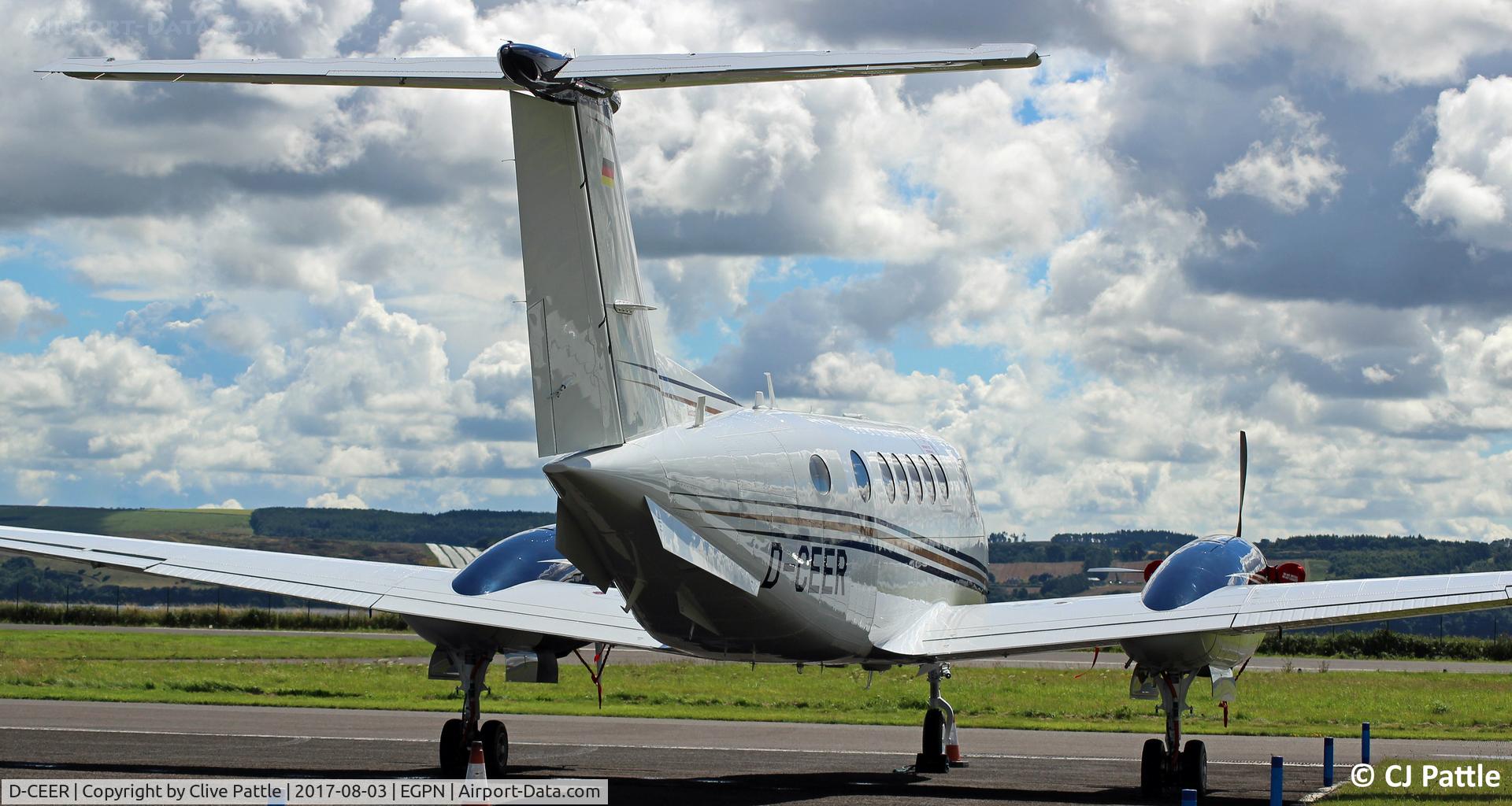 D-CEER, 2016 Beechcraft B200GT King Air C/N BY-272, Visiting Dundee