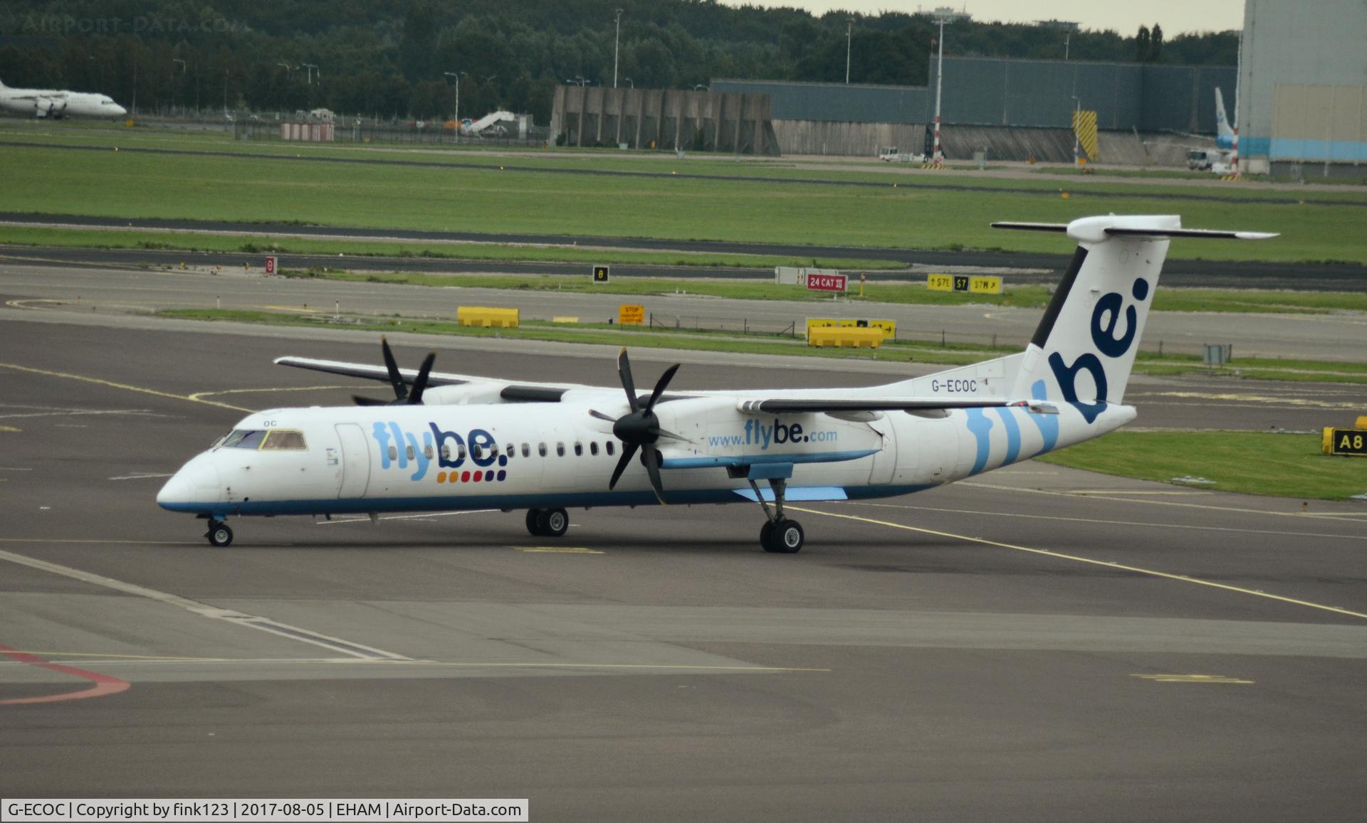 G-ECOC, 2007 De Havilland Canada DHC-8-402Q Dash 8 C/N 4197, FLY BE