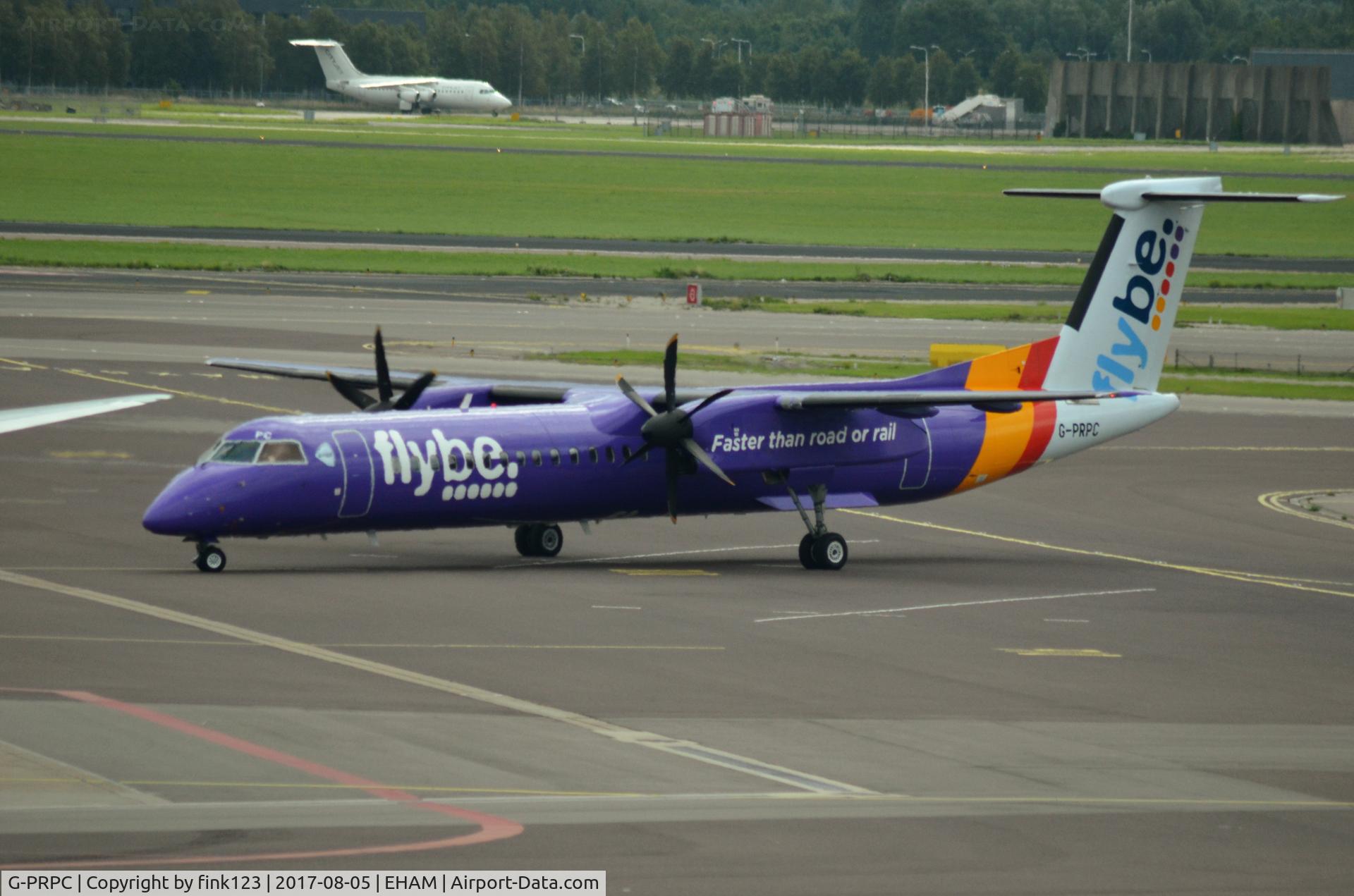 G-PRPC, 2010 Bombardier DHC-8-402 Dash 8 C/N 4338, FLY BE