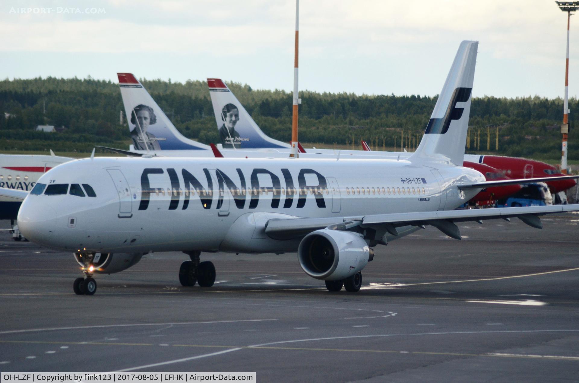 OH-LZF, 2004 Airbus A321-211 C/N 2208, Finnair A321