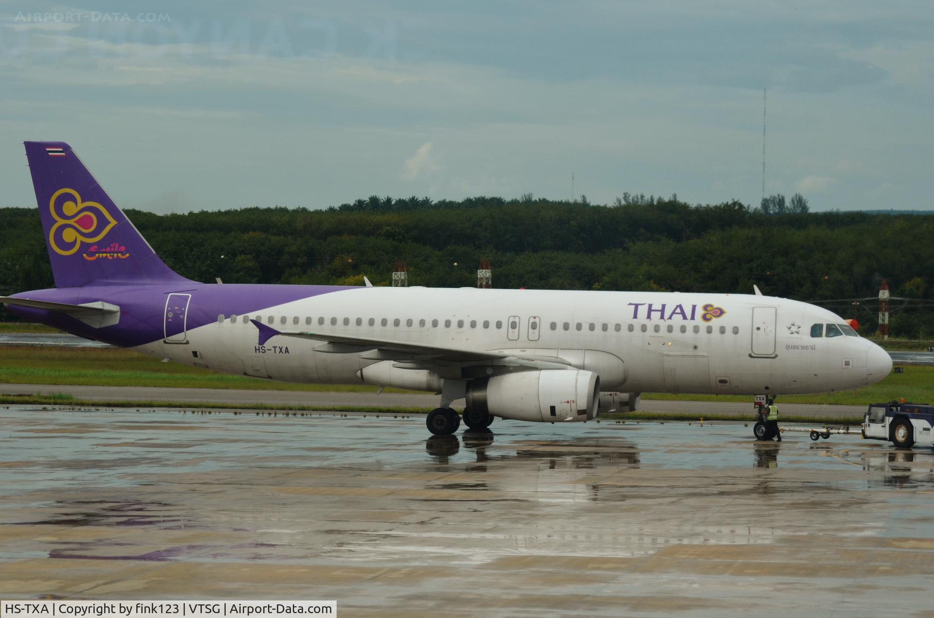 HS-TXA, 2012 Airbus A320-232 C/N 5198, Thai airways A320
