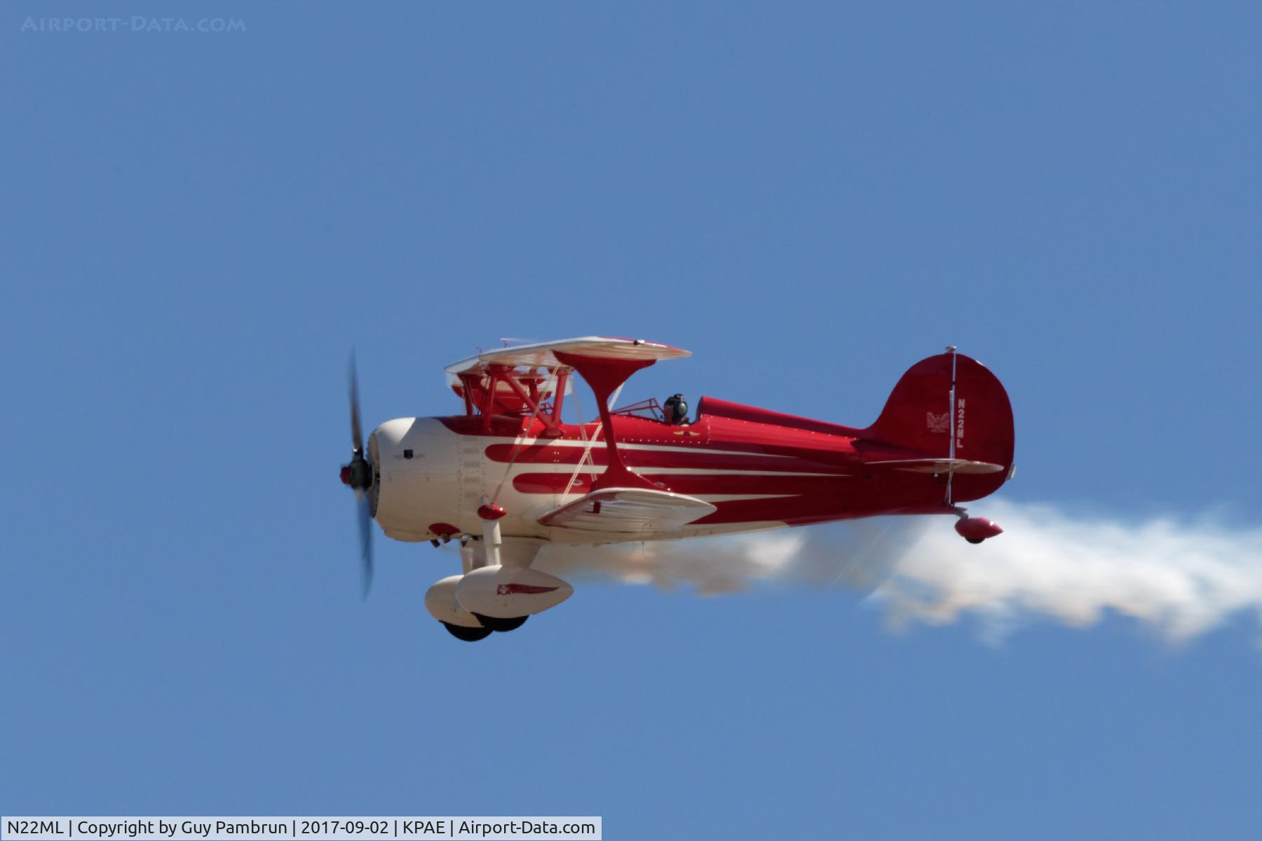 N22ML, 2007 Great Lakes 2T Sport Trainer C/N 01, Vintage Aircraft Weekend @ Historic Flight Foundation
Payne Field, Mukilteo, WA Sept 2, 2017