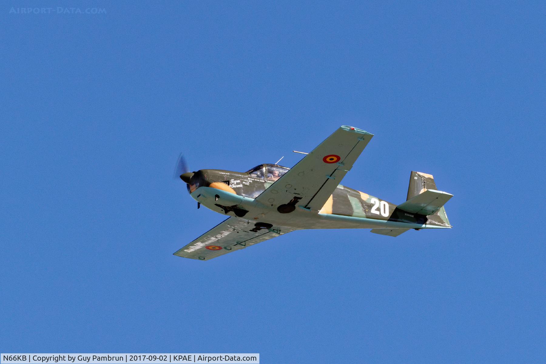 N66KB, 1976 IAR IAR-823 C/N 22, Vintage Aircraft Weekend @ Historic Flight Foundation
Payne Field, Mukilteo, WA Sept 2, 2017