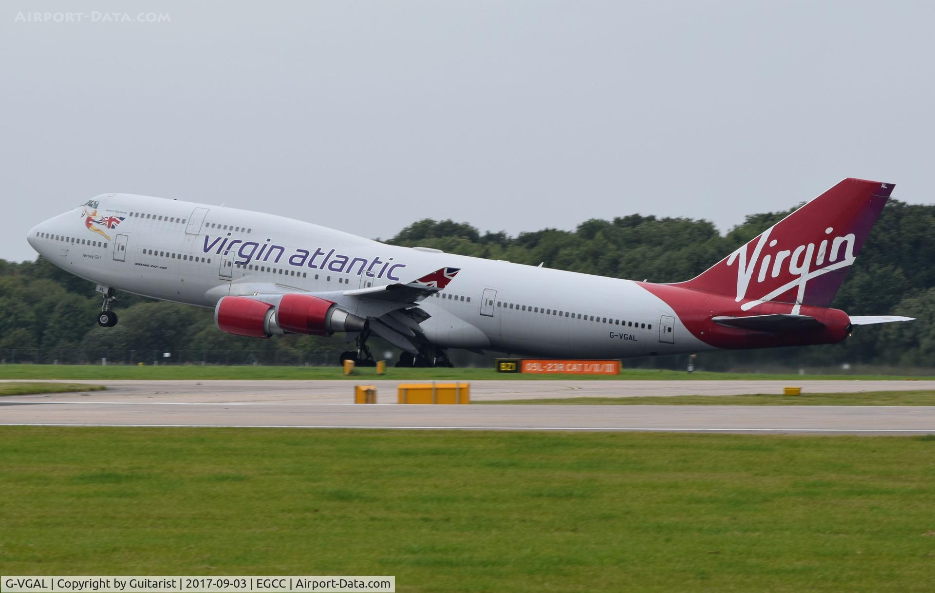 G-VGAL, 2001 Boeing 747-443 C/N 32337, At Manchester