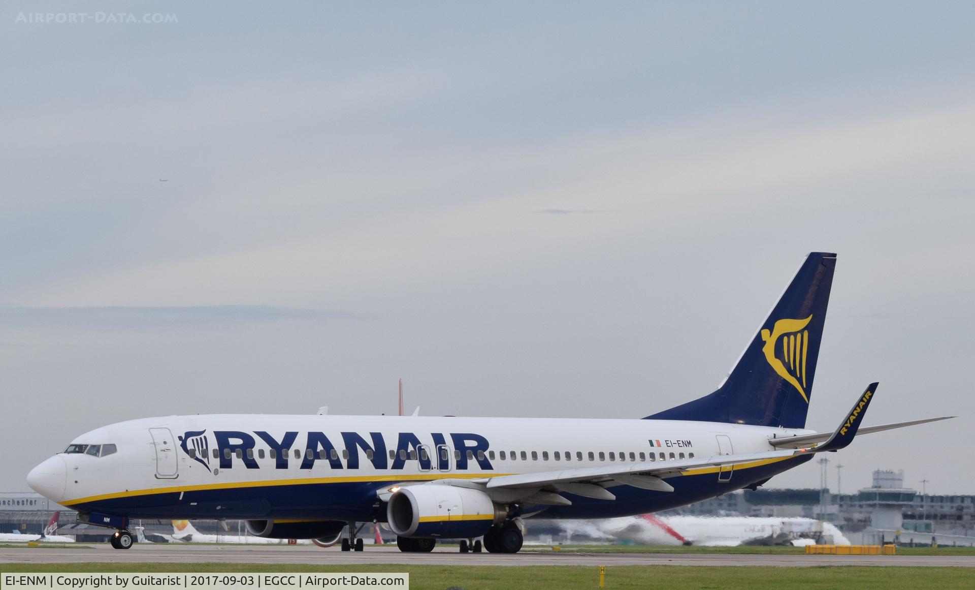 EI-ENM, 2010 Boeing 737-8AS C/N 35038, At Manchester