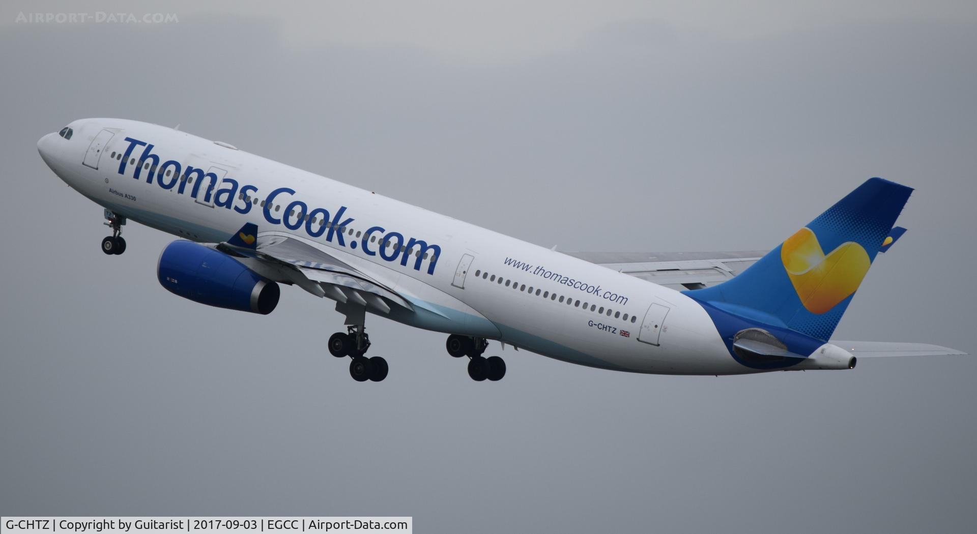 G-CHTZ, 2001 Airbus A330-243 C/N 398, At Manchester