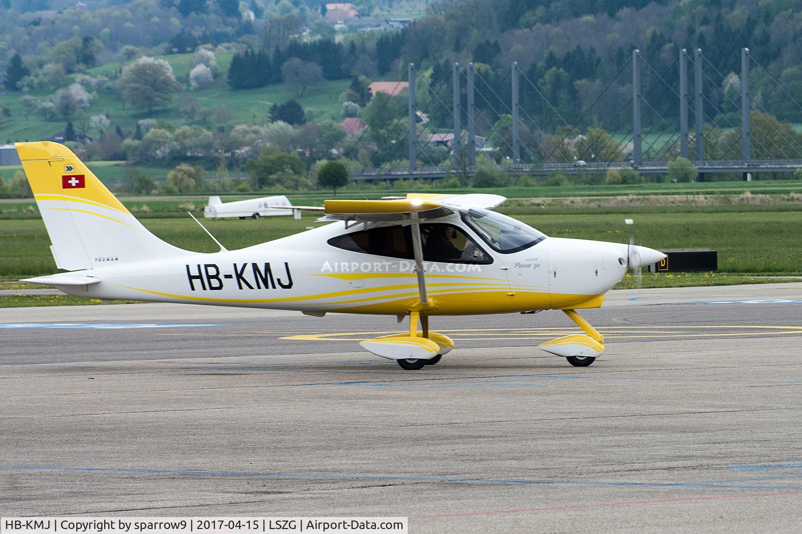HB-KMJ, 2015 Tecnam P-2008JC C/N 1044, at Grenchen