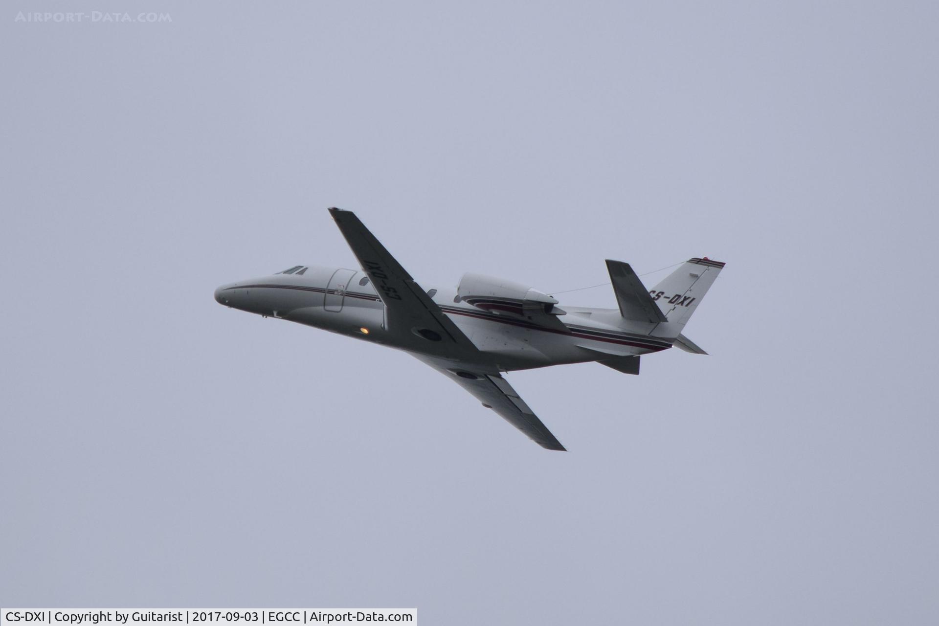 CS-DXI, 2006 Cessna 560 Citation XLS C/N 560-5621, At Manchester