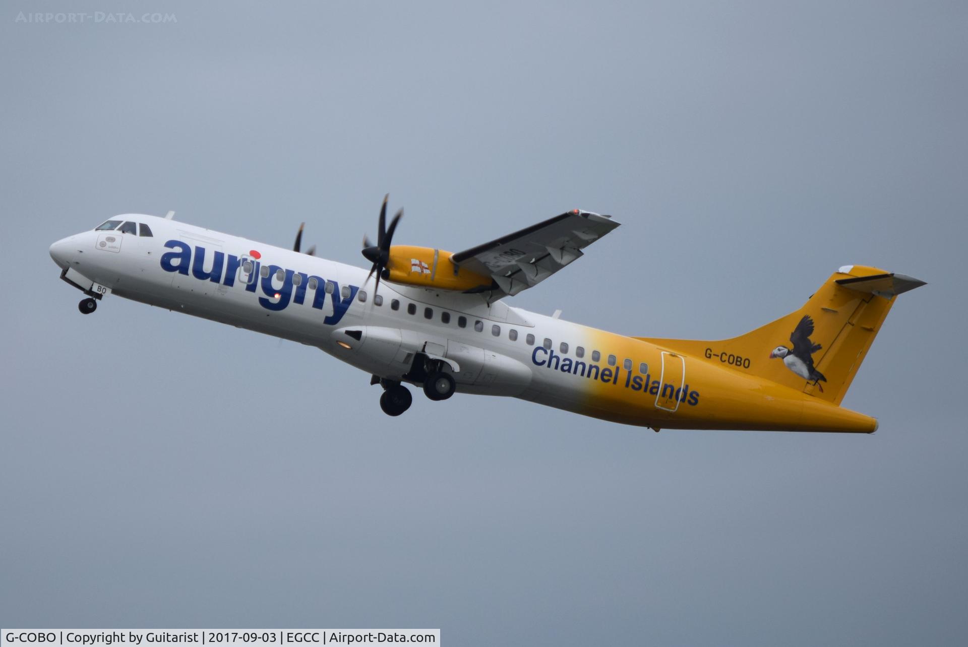 G-COBO, 2008 ATR 72-212A C/N 852, At Manchester