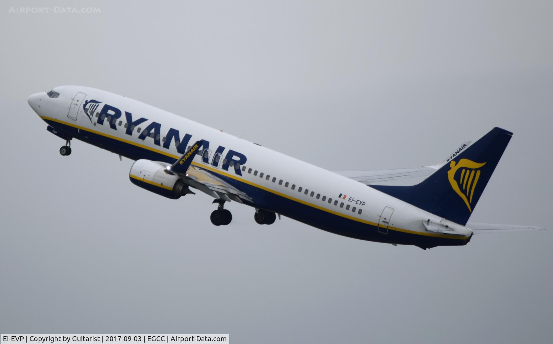 EI-EVP, 2012 Boeing 737-8AS C/N 40293, At Manchester