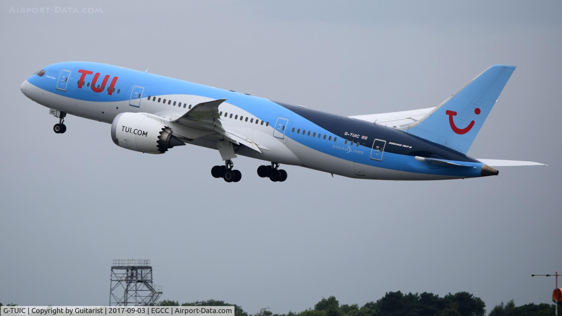 G-TUIC, 2013 Boeing 787-8 Dreamliner C/N 34424, At Manchester
