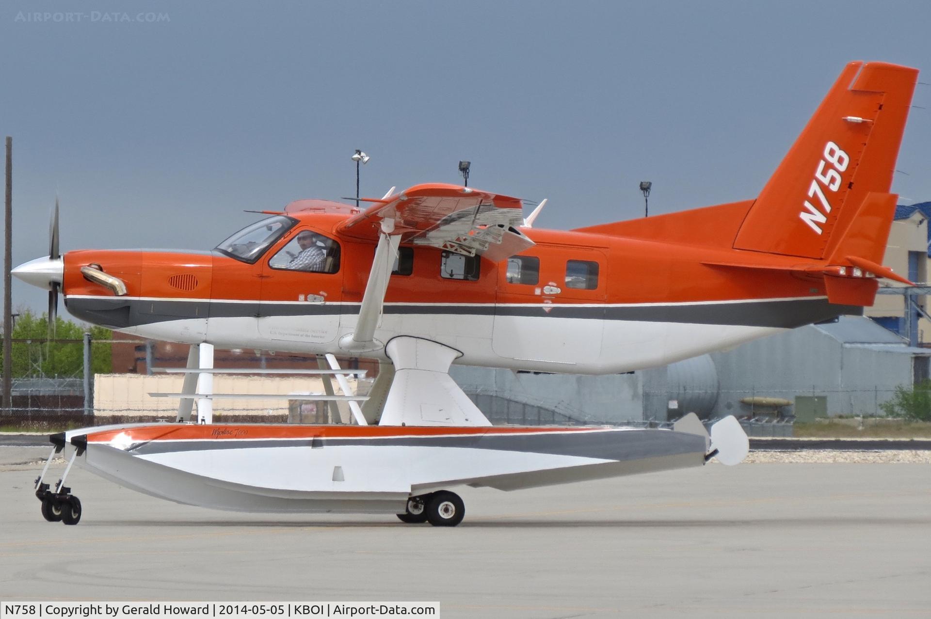 N758, 2010 Quest Kodiak 100 C/N 100-0033, Taxiing off Bravo.