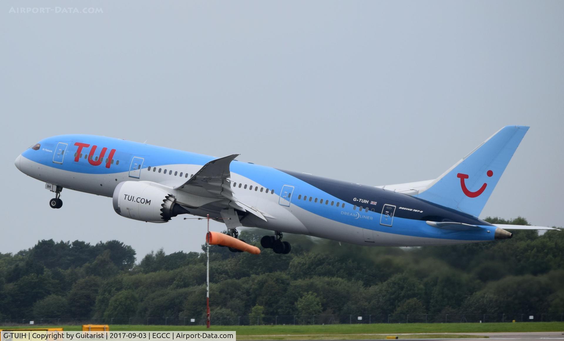 G-TUIH, 2015 Boeing 787-8 Dreamliner C/N 37229, At Manchester