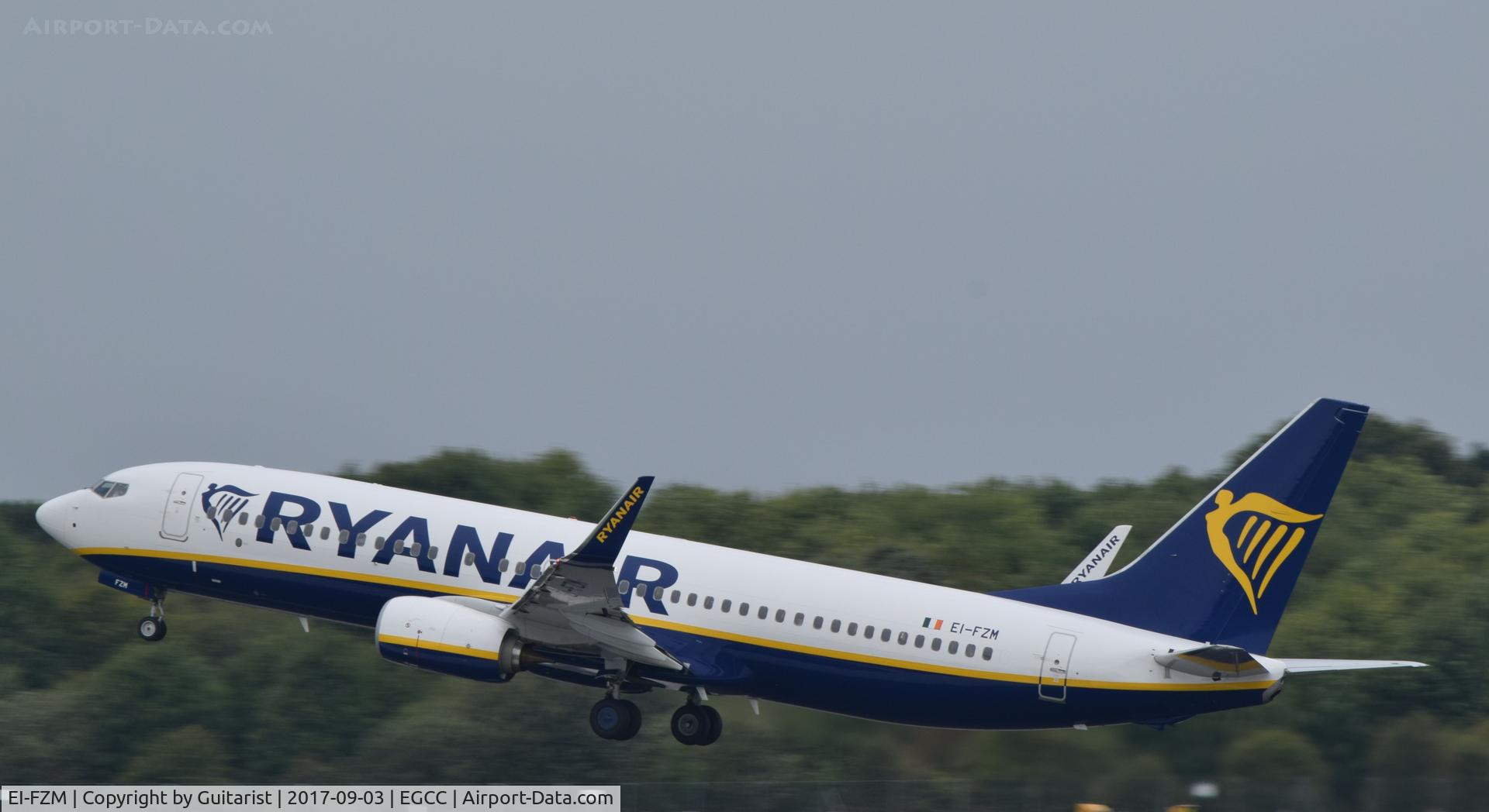 EI-FZM, 2017 Boeing 737-8AS C/N 44785, At Manchester