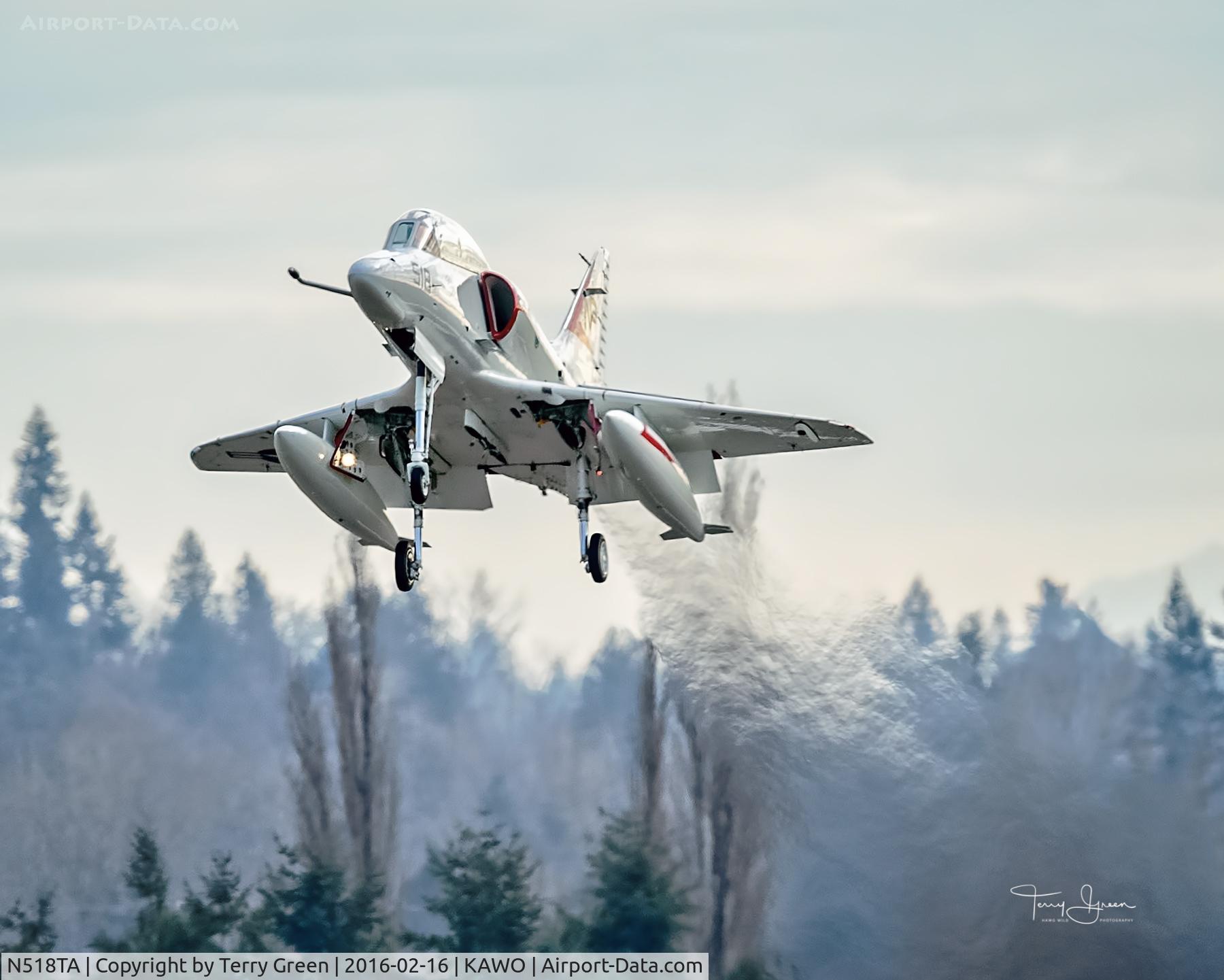 N518TA, 2010 Douglas TA-4J Skyhawk C/N 14291, KAWO