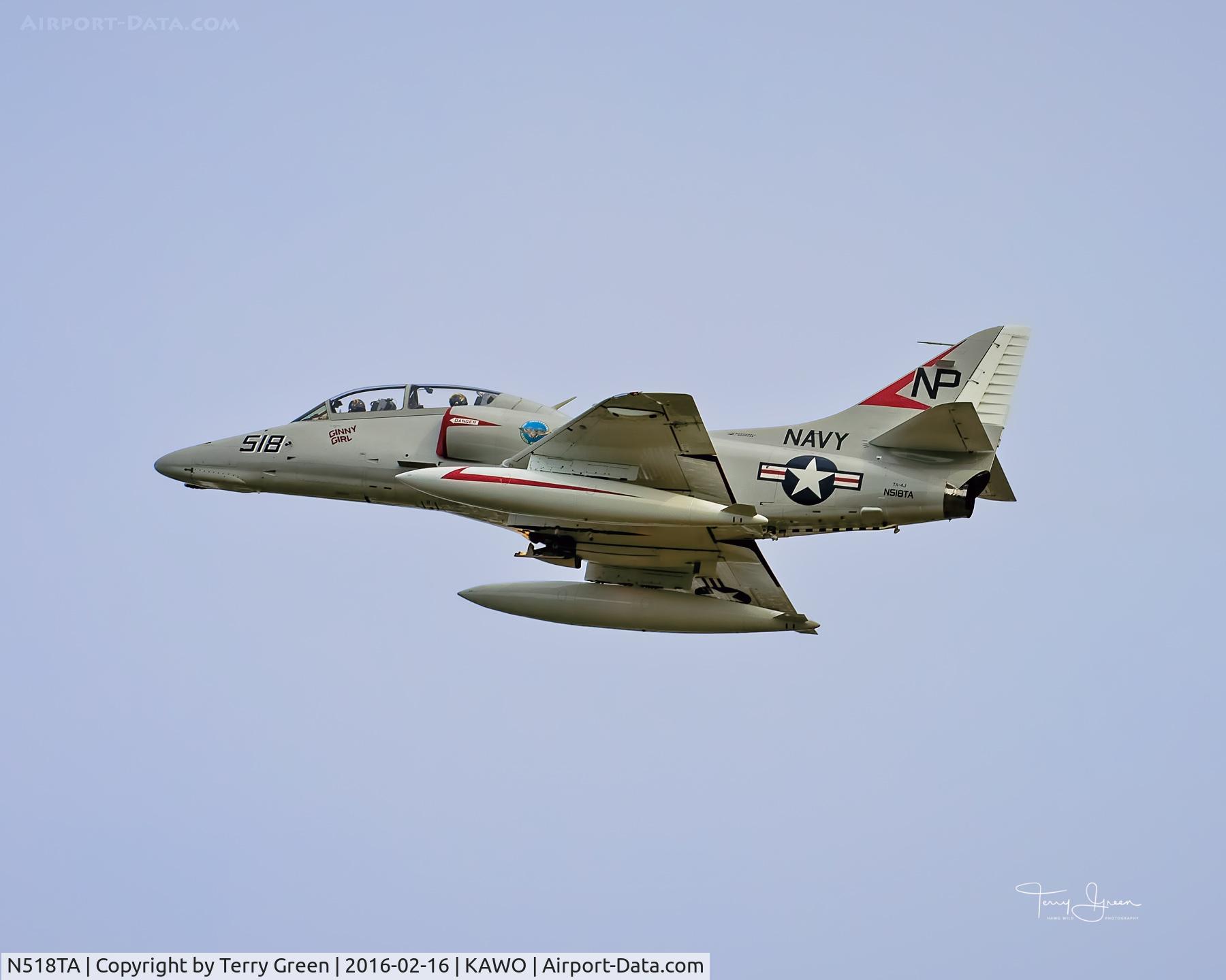 N518TA, 2010 Douglas TA-4J Skyhawk C/N 14291, KAWO