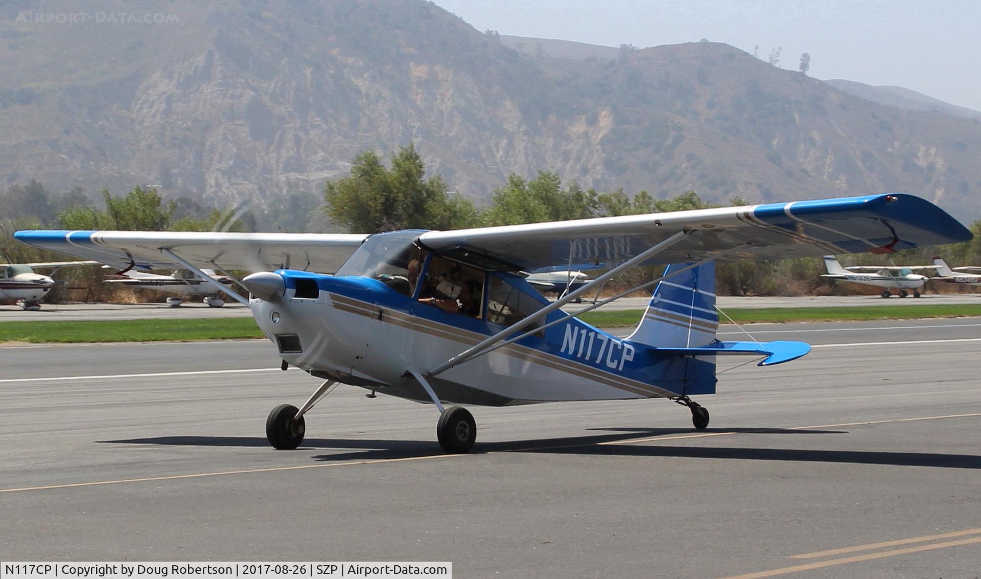 N117CP, American Champion 7GCBC Citabria C/N 1275-99, 1999 American Champion 7GCBC CITABRIA, Lycoming O-320 150 Hp, taxi back