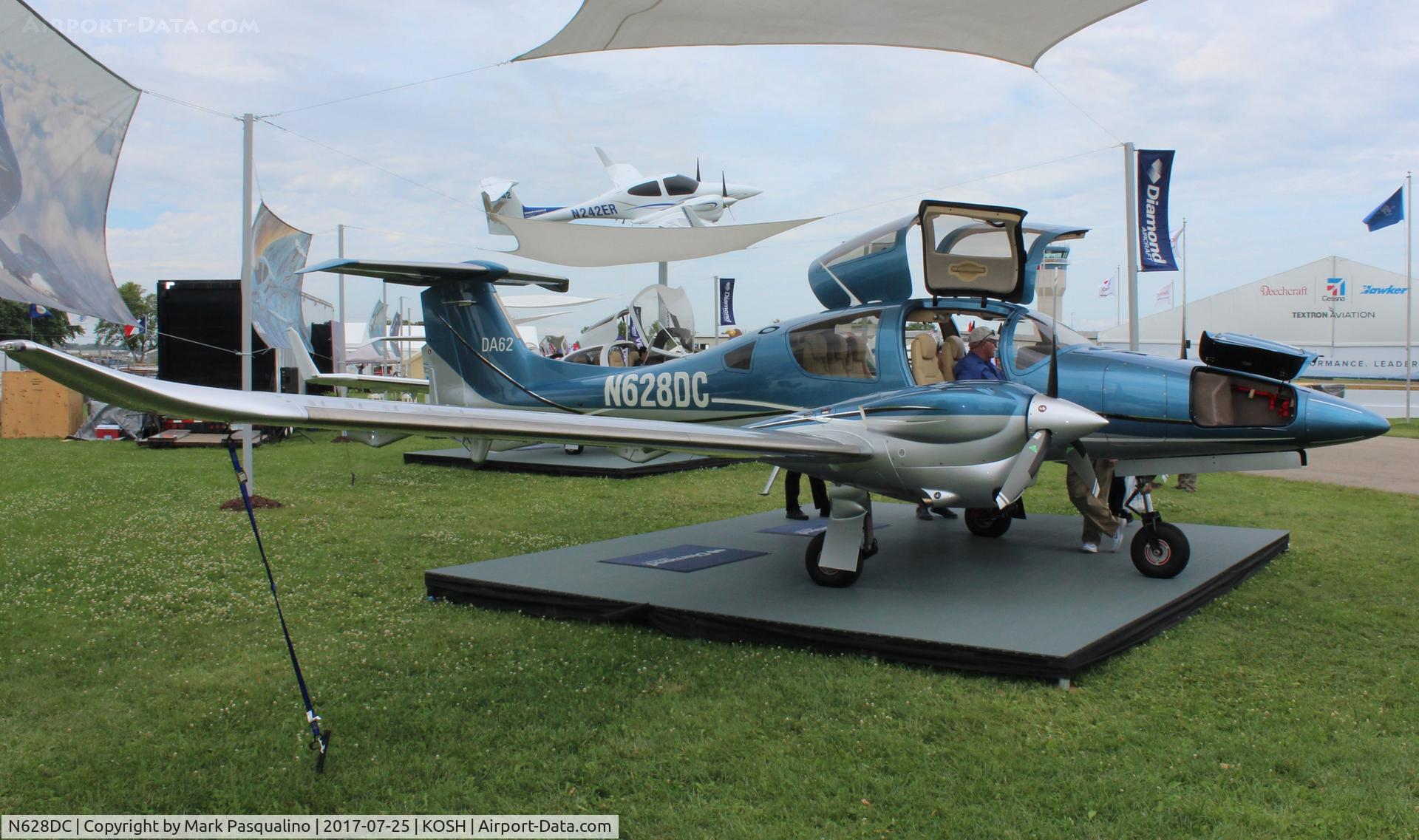 N628DC, 2016 Diamond DA-62 C/N 62.038, Diamond DA62