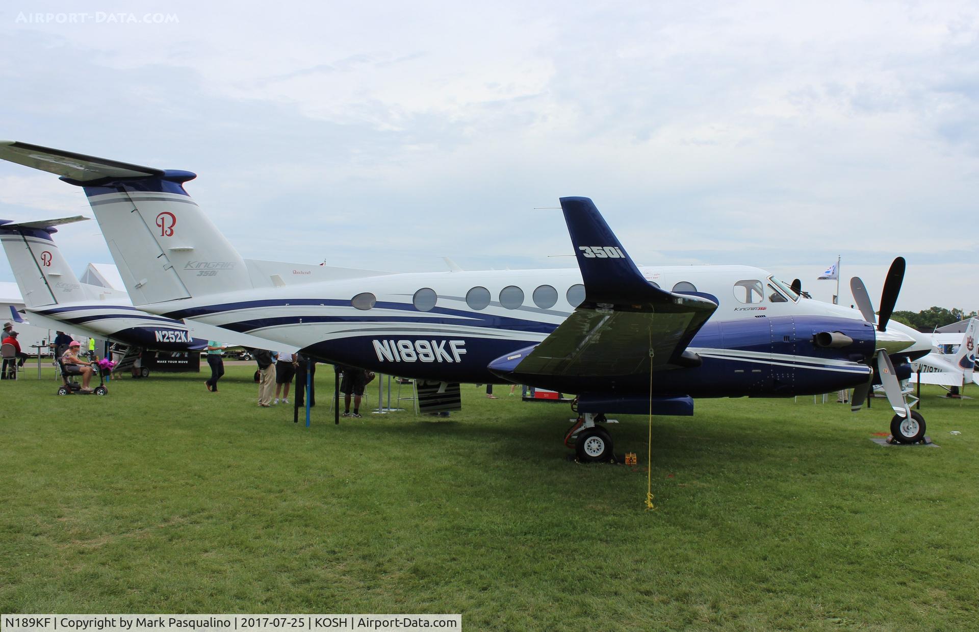 N189KF, 2017 Beech B300 King Air King Air C/N FL-1089, Beech 350