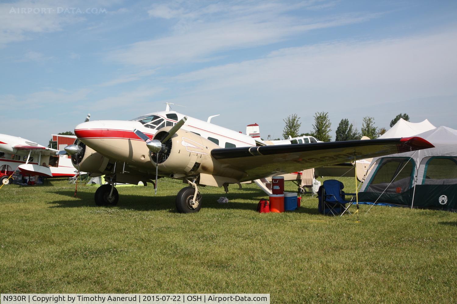 N930R, 1959 Beech E18S C/N BA-438, 1959 Beech E18S, c/n: BA-438