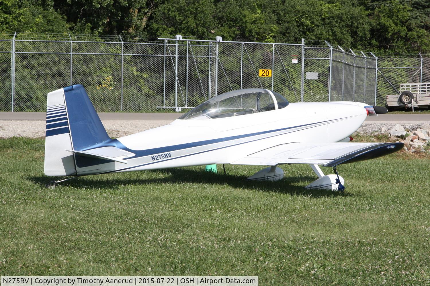 N275RV, 2006 Vans RV-8 C/N 80275, 2006 Vans RV-8, c/n: 80275