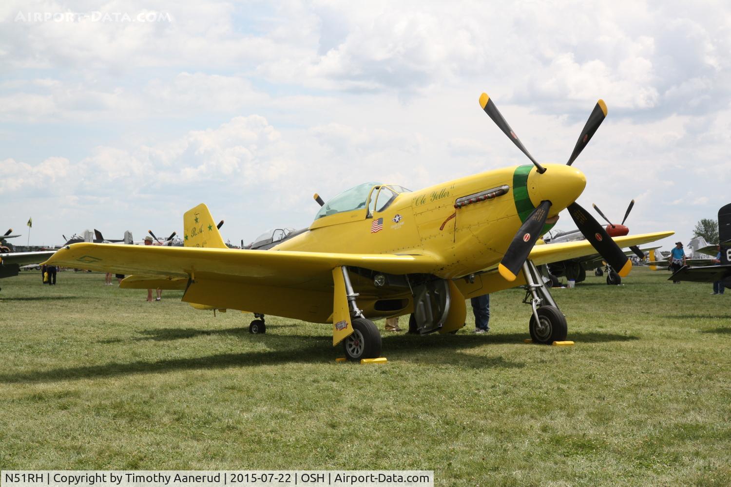 N51RH, North American P-51D Mustang C/N 44-74739, N51RH (Ole Yeller), North American P-51D Mustang, c/n: 44-74739