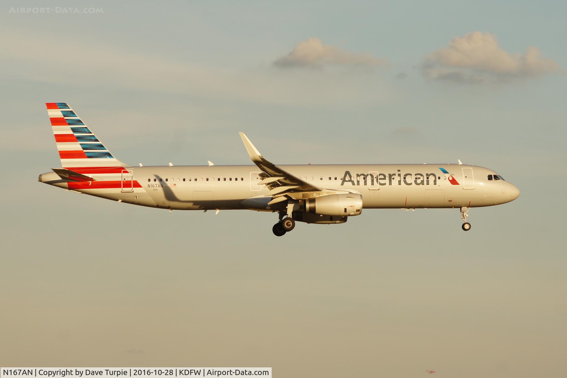 N167AN, 2016 Airbus A321-231 C/N 7013, No comment.