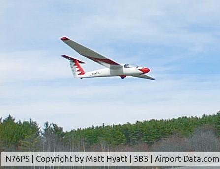 N76PS, 1974 Pilatus B4-PC11 C/N 146, Pilatus B4 owned by Greater Boston Soaring Club . formerly owned by ex club member Donald Vogler