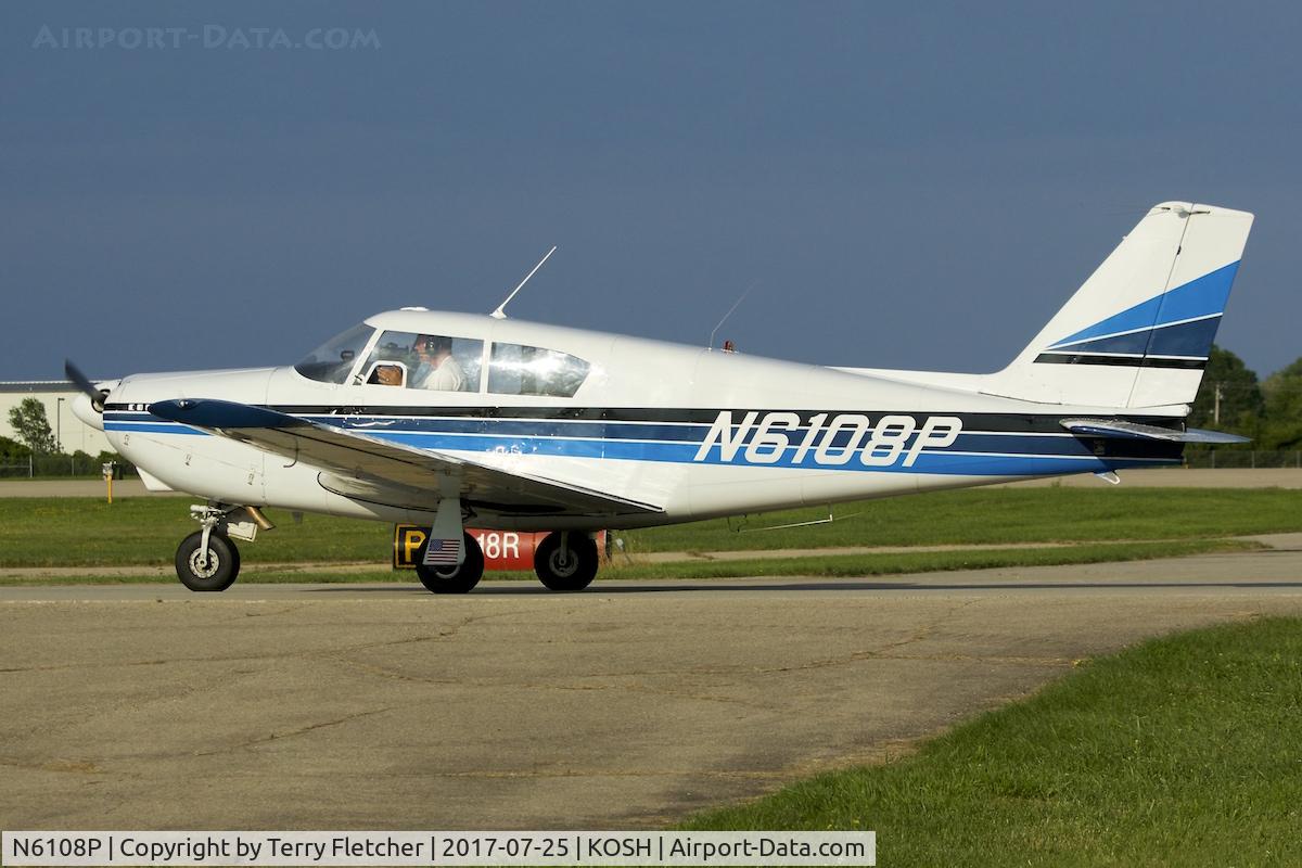 N6108P, 1959 Piper PA-24-180 Comanche C/N 24-1207, at 2017 AirVenture at Oshkosh
