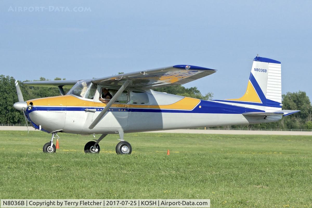 N8036B, 1957 Cessna 172 C/N 29836, at 2017 AirVenture at Oshkosh
