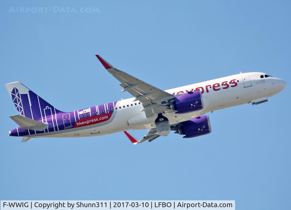 F-WWIG, 2017 Airbus A320-271N C/N 7512, C/n 7512 - To be B-LCN