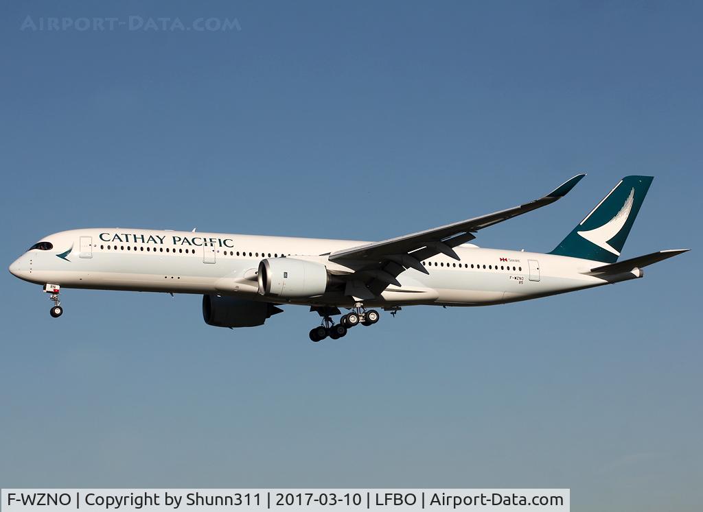 F-WZNO, 2017 Airbus A350-941 C/N 0085, C/n 0085 - To be B-LRN