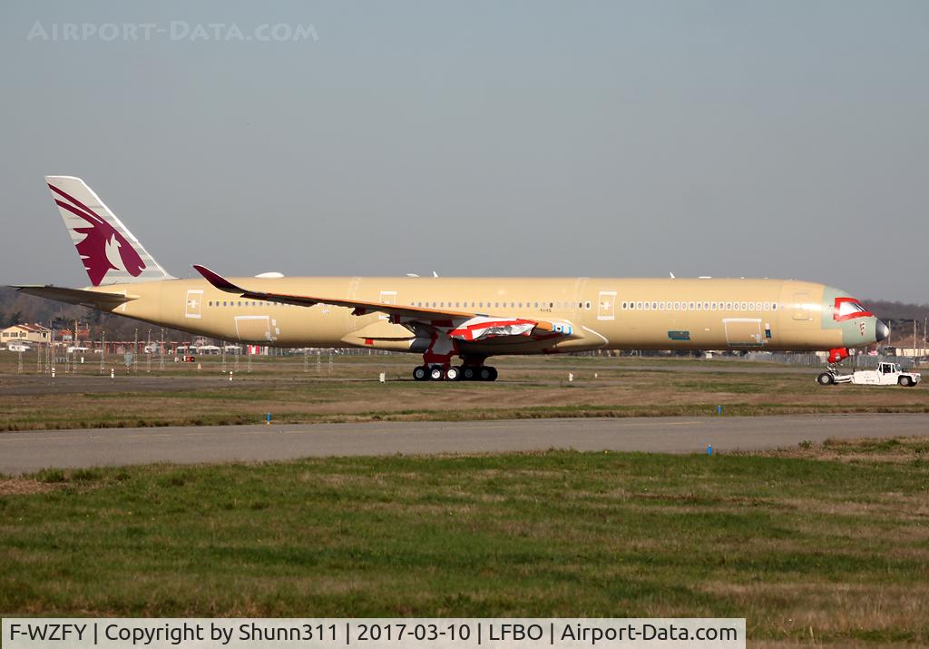 F-WZFY, 2017 Airbus A350-1041 C/N 0102, C/n 0102 - For Qatar Airways as A7-ANB