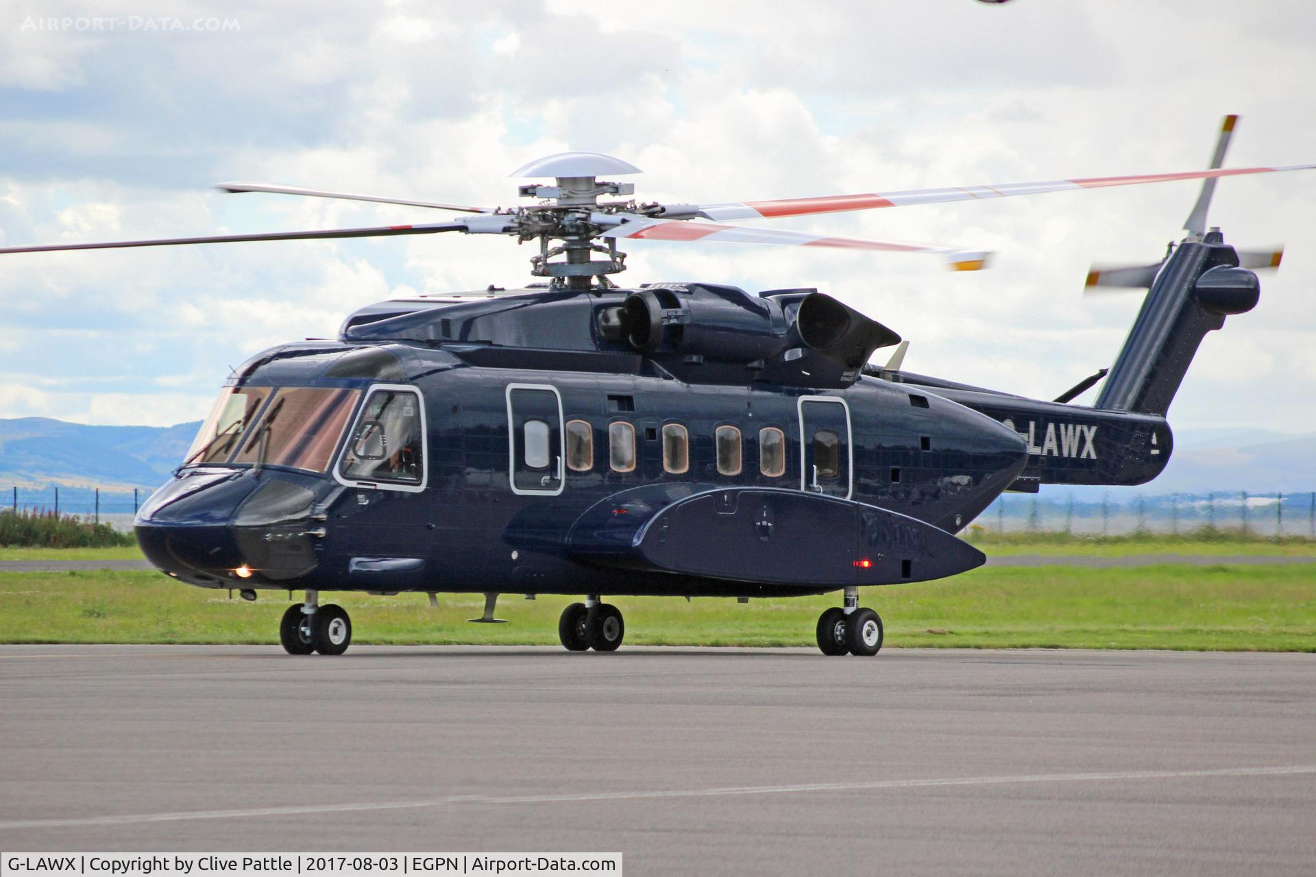 G-LAWX, 2004 Sikorsky S-92A C/N 920007, Visiting Dundee