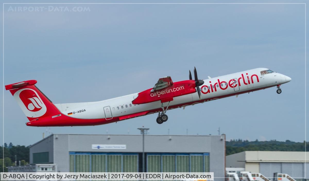 D-ABQA, 2008 De Havilland Canada DHC-8-402Q Dash 8 C/N 4223, De Havilland Canada DHC-8-402Q