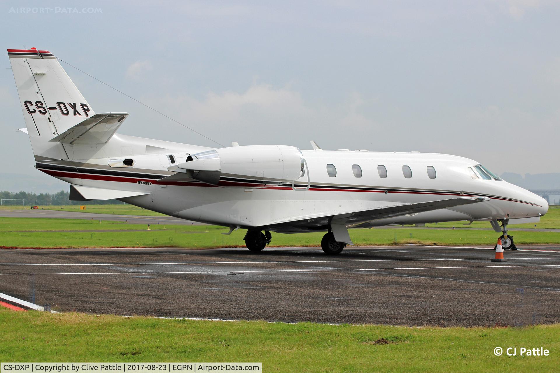 CS-DXP, 2007 Cessna 560XL Citation XLS C/N 560-5702, Visiting Dundee