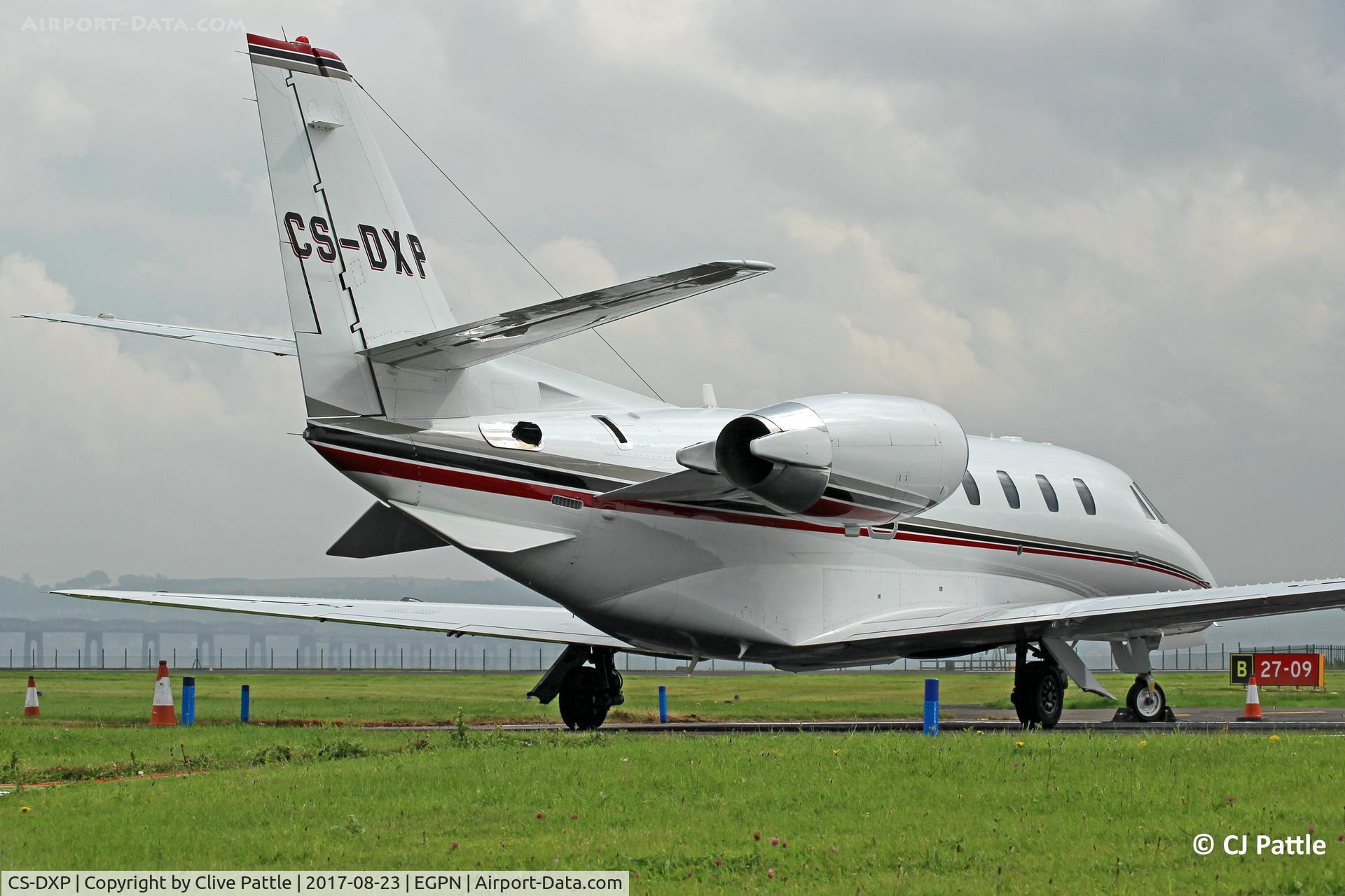 CS-DXP, 2007 Cessna 560XL Citation XLS C/N 560-5702, Visiting Dundee
