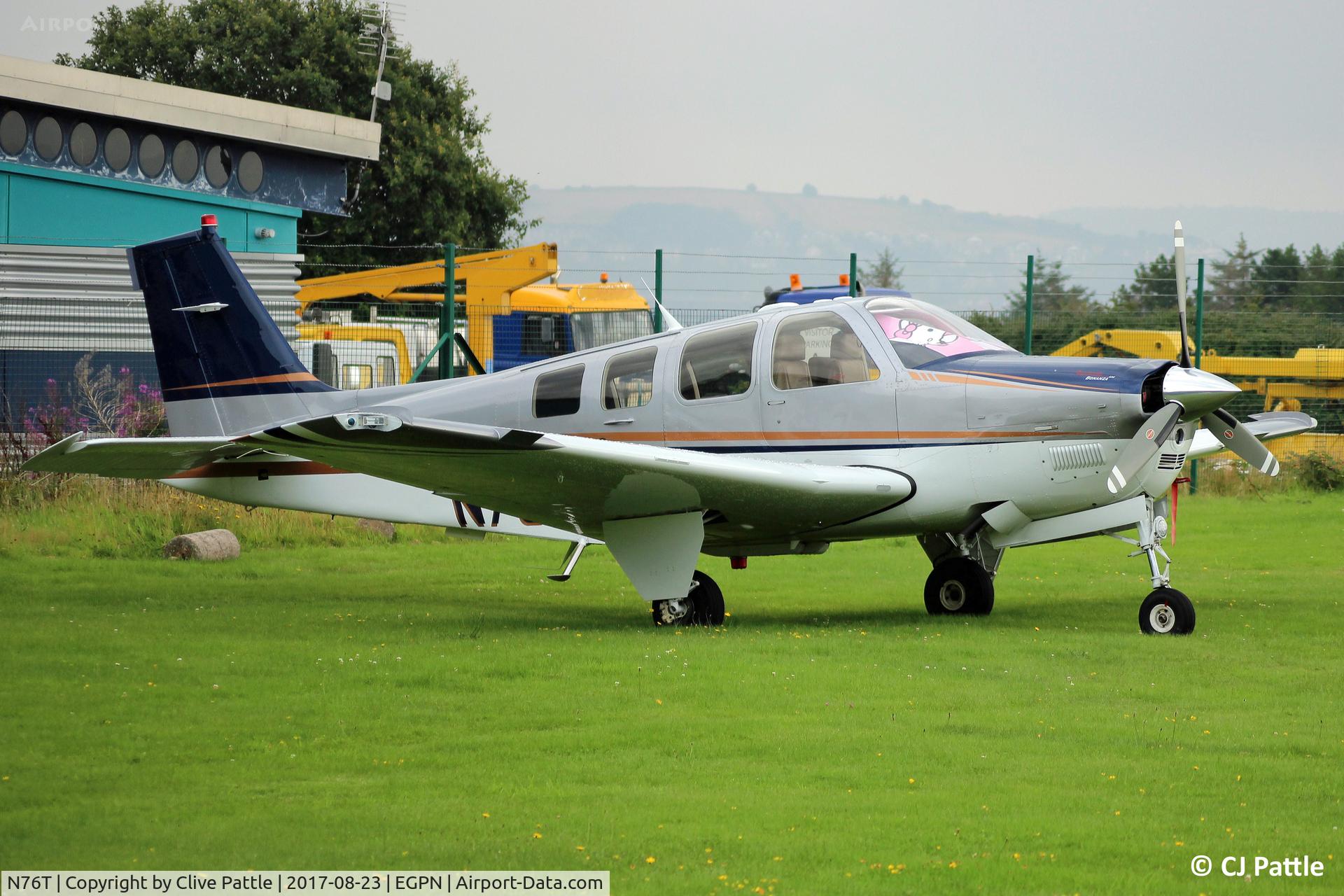 N76T, 1970 Cessna A185E Skywagon 185 C/N 18501817, Parked up whilst visiting Dundee