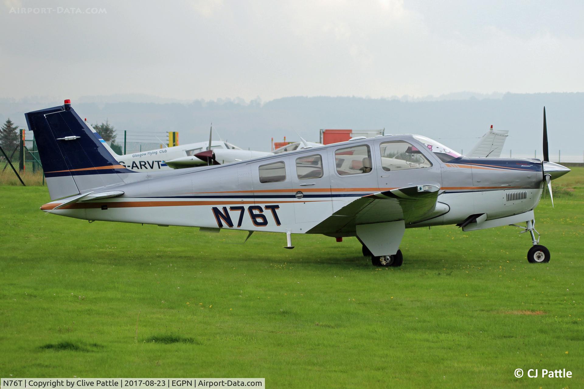 N76T, Hawker Beechcraft Corp G36 Bonanza C/N E-3901, Visiting Dundee