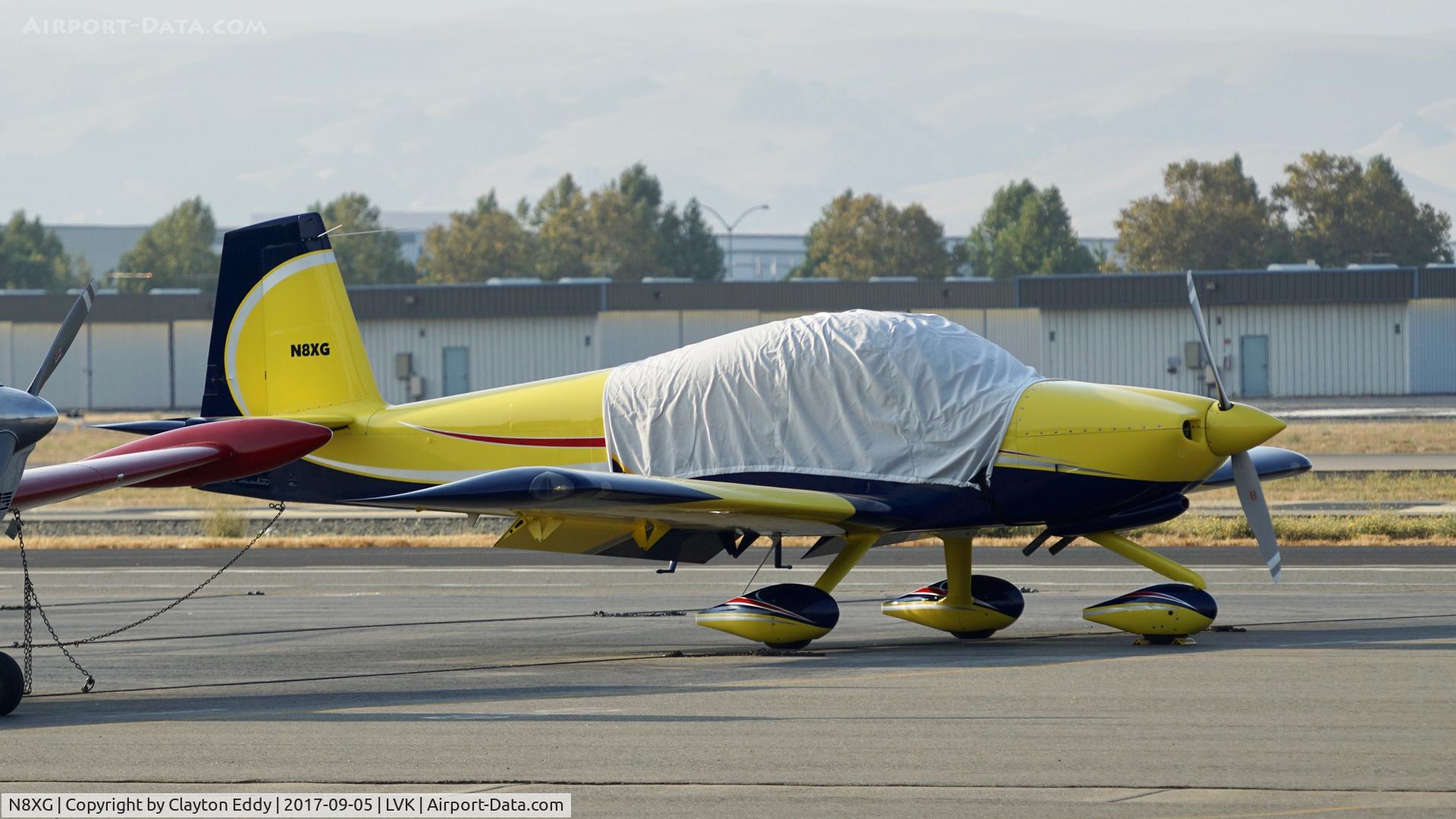 N8XG, 2013 Vans RV-10 C/N 40578, Livermore Airport California 2017.
