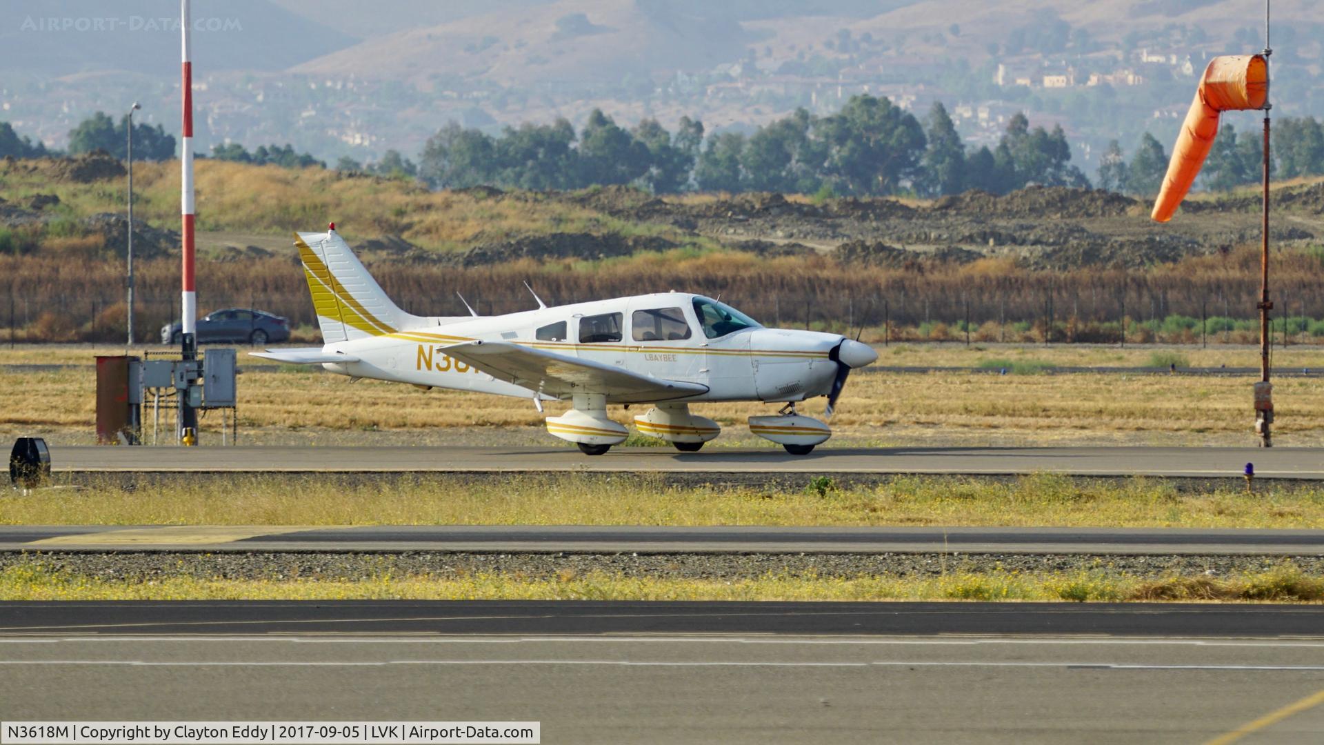 N3618M, 1978 Piper PA-28-181 C/N 28-7890319, Livermore Airport California 2017.