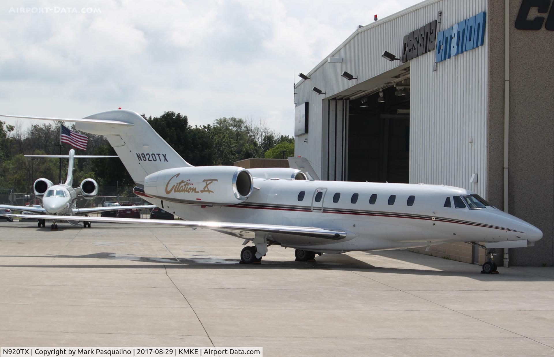 N920TX, 2000 Cessna 750 Citation X Citation X C/N 750-0120, Cessna 750