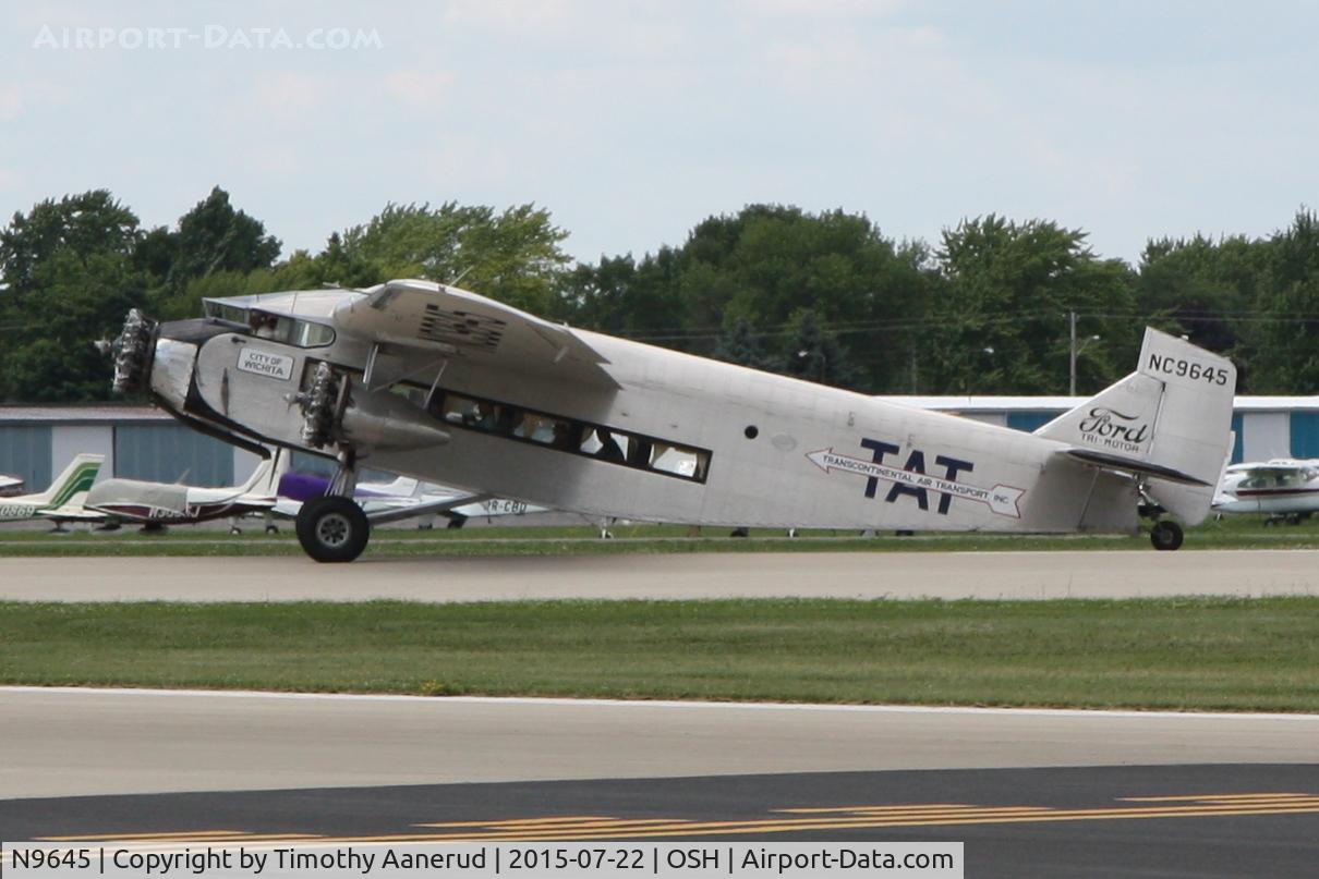 N9645, 1928 Ford 5-AT-B Tri-Motor C/N 8, 1928 Ford 5-AT-B, c/n: 8